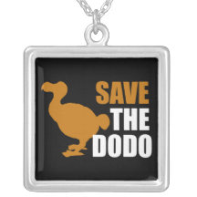 Ahorre el dodo colgantes