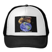 Ahorre el gorra del camionero de las abejas