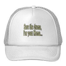 Ahorre el gorra del drama