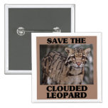 Ahorre el leopardo nublado pins