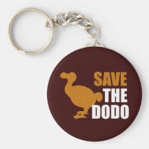 ¡Ahorre el pájaro del Dodo! Llavero