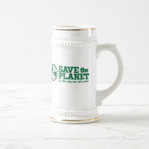 ahorre el planeta - es el único con la cerveza taza de café