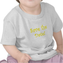Ahorre la fecha camiseta