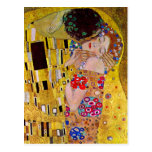 ¡Ahorre la fecha! El beso de Gustavo Klimt Postal