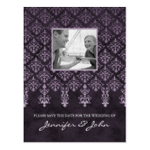 Ahorre la púrpura de la postal del damasco de la f