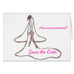 Ahorre la tarjeta de la invitación de la boda de l