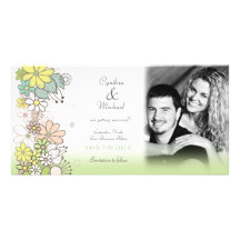 Ahorre la tarjeta suave de la foto de las flores d tarjetas con fotos personalizadas