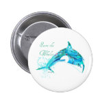 Ahorre las ballenas azules pins