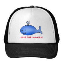 ¡Ahorre las ballenas! Gorro