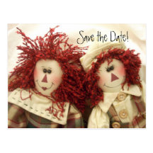 Ahorre las muñecas Raggedy de Poastcards de la inv Tarjetas Postales