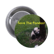 ¡Ahorre las pandas! Pins
