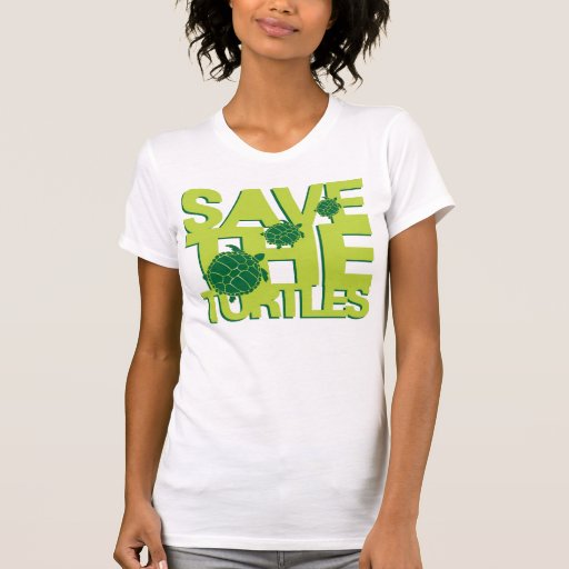 Ahorre las tortugas camisetas