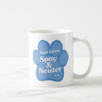 Ahorre las vidas, Spay y neutralice la taza tazas