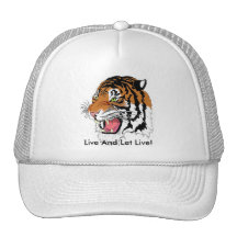 Ahorre los tigres gorras de camionero