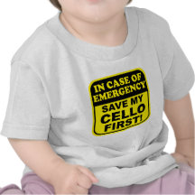 Ahorre mi violoncelo camiseta