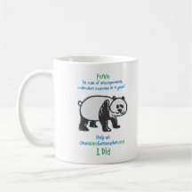 Ahorre nuestras pandas tazas