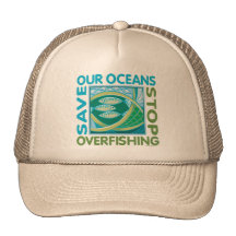 Ahorre nuestros océanos gorros bordados