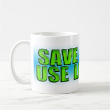 Ahorre una taza del árbol