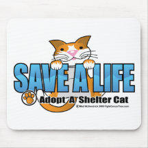 Ahorre una vida: Adopte un gato del refugio Alfombrilla De Raton