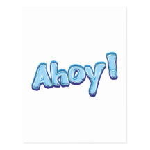 Ahoy Comic Postkarte