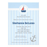 Ahoy invitación náutica de la fiesta de bienvenida