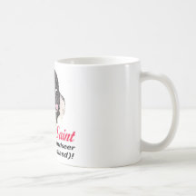 Aint ningún santo taza de café