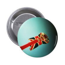 Air Guitar: Insignia de Holga Pins