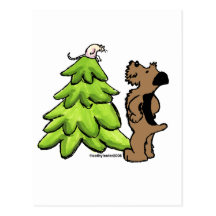 AiredaleChristmas Tarjeta Postal