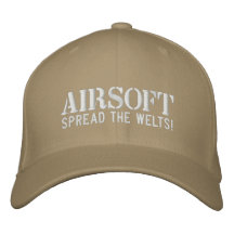 ¡AIRSOFT, separó los verdugones! Gorra De Beisbol Bordada