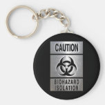 Aislamiento del Biohazard Llavero