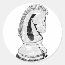 ajedrez - caballero etiquetas  