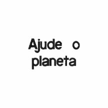 Ajude o planeta camisas polo bordadas