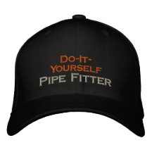 Ajustador de tubo de bricolaje gorra de beisbol bordada