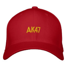 ak47 bordó el gorra gorra bordada