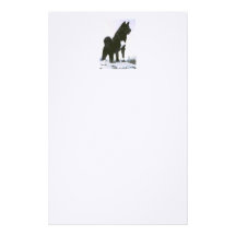 Akita inmóvil papeleria de diseño