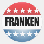 AL FRANKEN ETIQUETAS REDONDAS