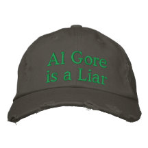 Al Gore es un MENTIROSO Gorra Bordada