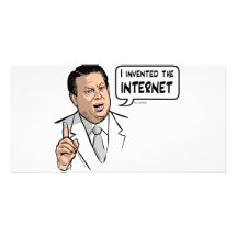 Al Gore, inventé el Internet Tarjetas Personales Con Fotos