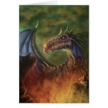¡al rescate! greetingcard del arte de la fantasía tarjetón
