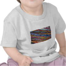 Alambre de teléfono hermoso camiseta