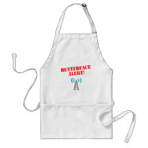 ¡Alarma de Butterface! Periphenalia Delantal