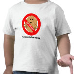 Alarma de la alergia de la nuez del árbol camisetas