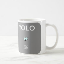 Alarma de la estancia de Joe yolo del mahoney MJ15 Taza