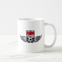 Alas de Paraguay de los regalos de Guaranies del f Tazas
