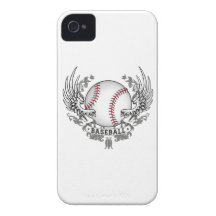Alas del béisbol Case-Mate iPhone 4 carcasa