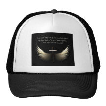 Alas del Espíritu Santo con verso de la cruz y de  Gorras