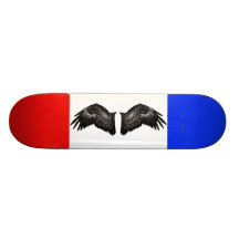 "ALAS EN ROJO, BLANCO, Y AZUL". PATIN