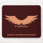 Alas fieles Mousepad Tapete De Ratones