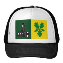 Alas I Cerc., bandera de España Gorras
