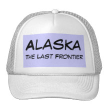 Alaska, el casquillo pasado de la frontera gorro de camionero